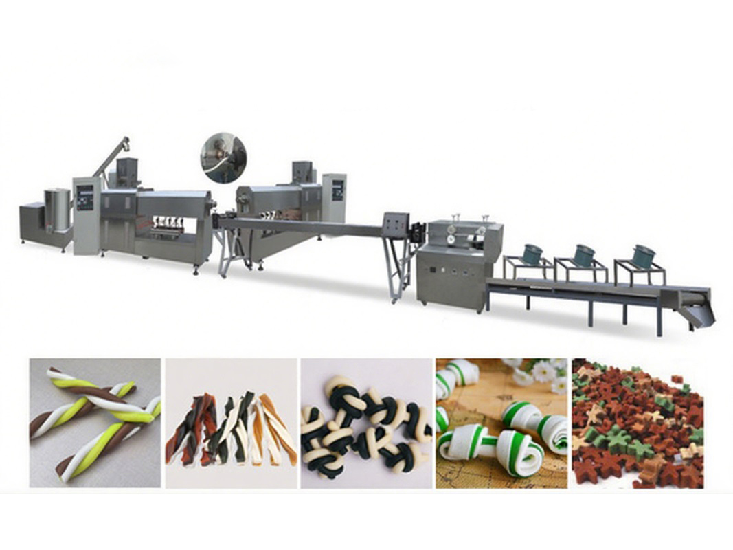 Semi Moist Dog Food Extruder Processing Line / Cat Food Machine