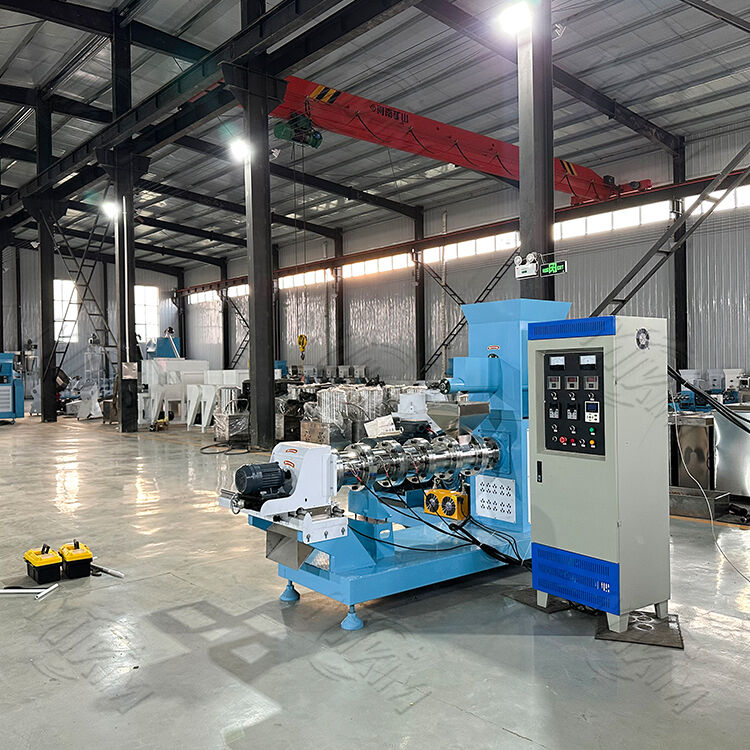 Continuous & Automatic Pet Food Extruder Machine 380V/50Hz with Various Shapes Moulds for Dry Dog Food Production