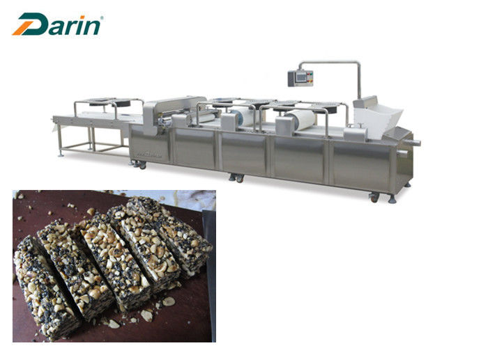 Peanut Bar Cutting Cereal Bar Making Machine Energy Nutrition Bar Processing Line