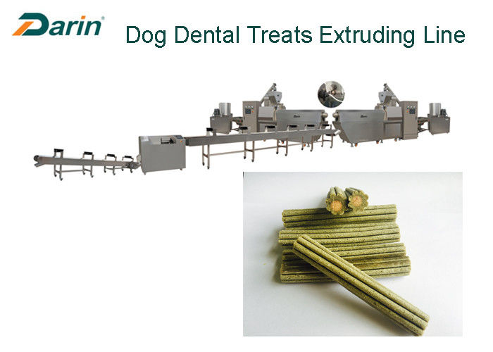 High Speed Dog Food Extruder For Dog Beloved Chewing Treats Extrusion