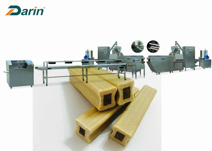 Fully Stanless Steel Pet Treat Machine Capacity Of 100 - 200kg Per Hour