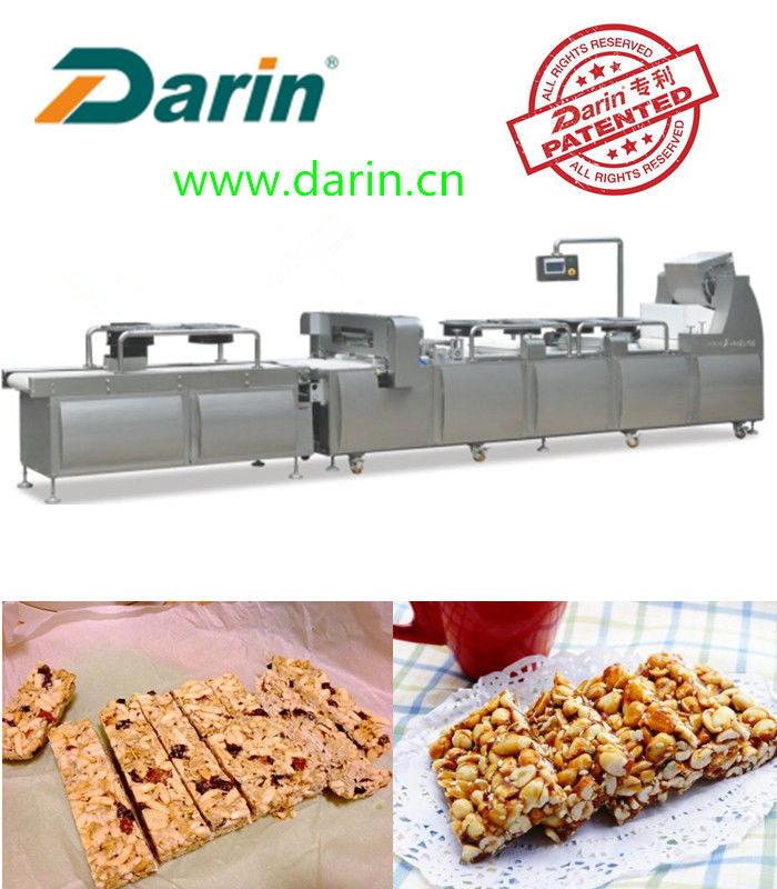 Stainless Steel Granola Bar/peanut brittle Cutting Machine Full Line