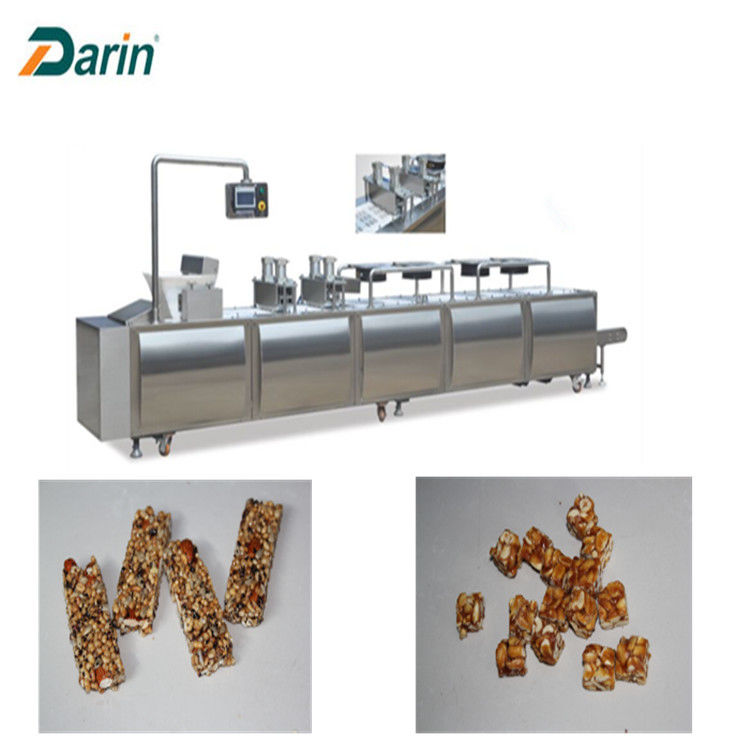 Broomcorn Cereal Maize Granola Bar Forming Machine 500kg/Hour