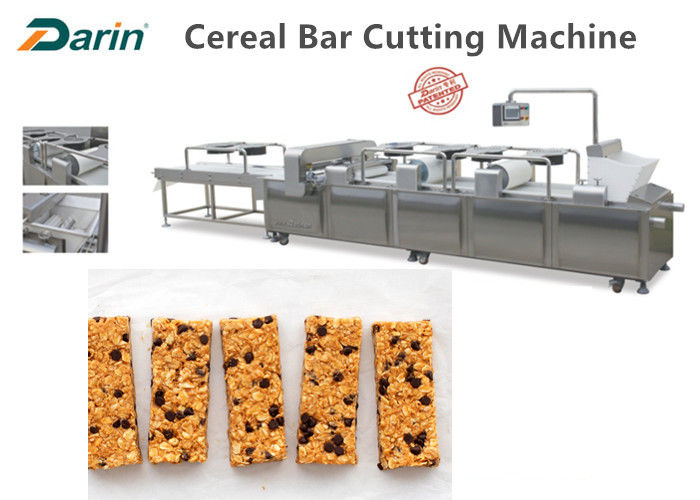 Stainless Steel Cereal Bar Making Machine , Snack Cutting Machines For  Sesame Bar
