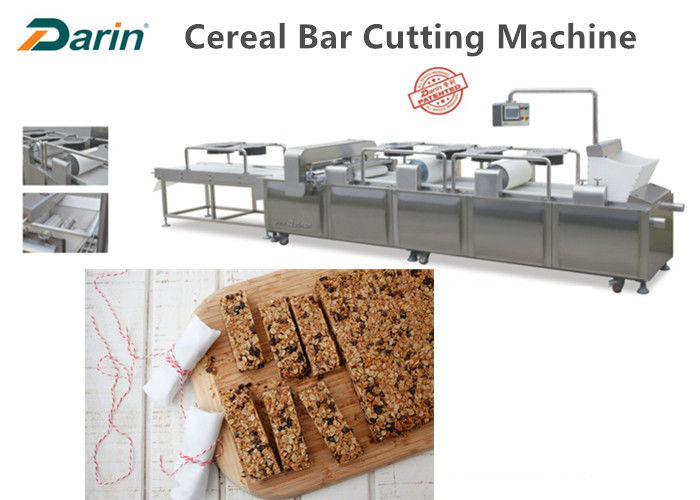 Muesli Candy Cereal Bar Making Machine With Siemens PLC WEG Motor